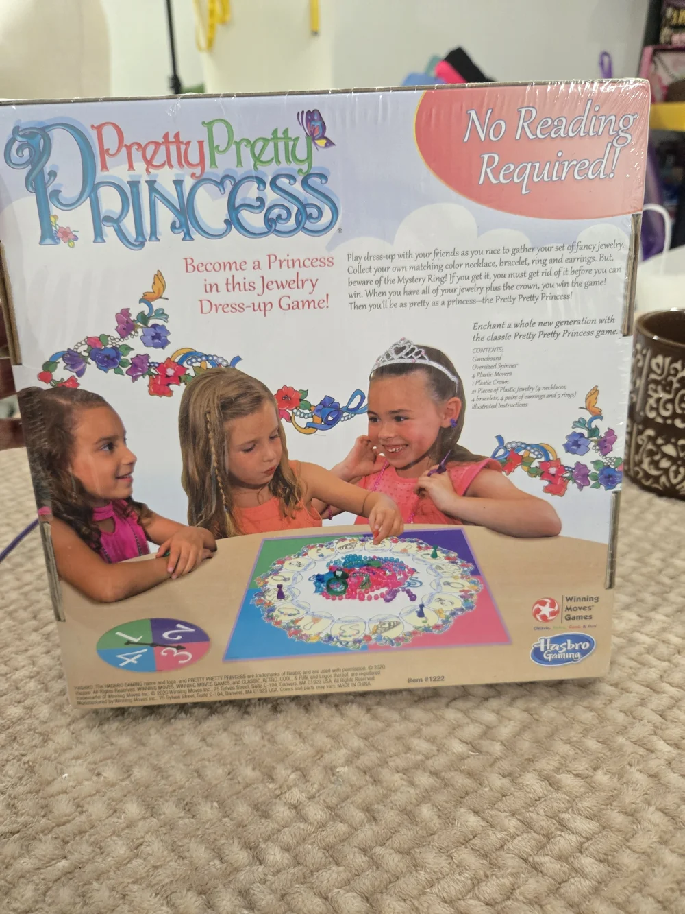 Hasbro Pretty Pretty Princess Kids Jewelry Dress-Up Game - Pink